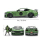 Marvel - 1:24 Doctor Doom Figure with 2024 Ford Mustang Dark Horse Diecast Vehicle
