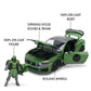 Marvel - 1:24 Doctor Doom Figure with 2024 Ford Mustang Dark Horse Diecast Vehicle