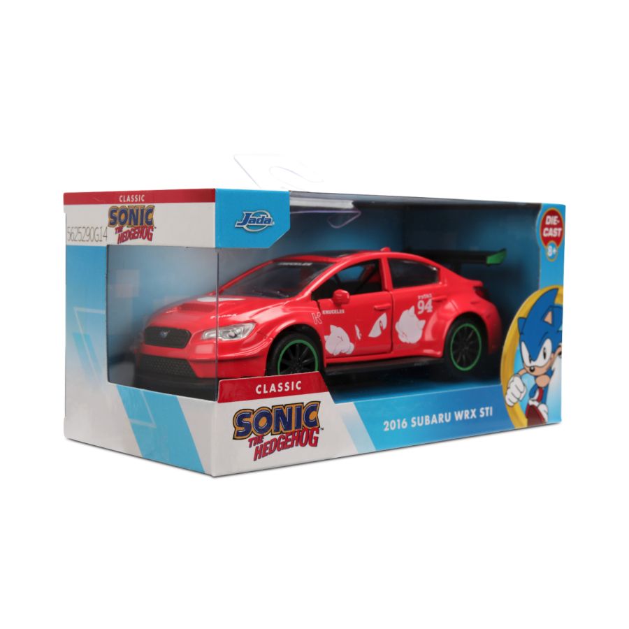 Sonic the Hedgehog - 2016 Subaru WRX STI 1:32 Scale Diecast Vehicle