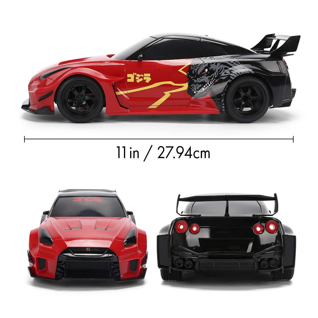 Godzilla - 1:16 2020 Nissan GT-R (R35) Liberty Walk Sihouette R/C Car