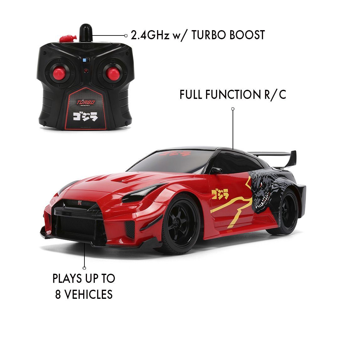 Godzilla - 1:16 2020 Nissan GT-R (R35) Liberty Walk Sihouette R/C Car