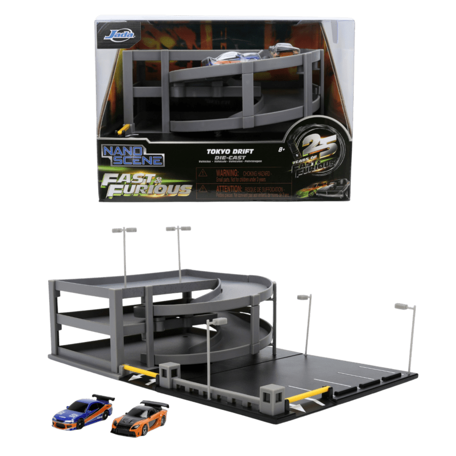 Fast & Furious - Tokyo Drift Garage Nano Diorama
