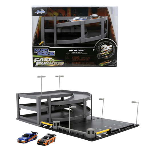 Fast & Furious - Tokyo Drift Garage Nano Diorama