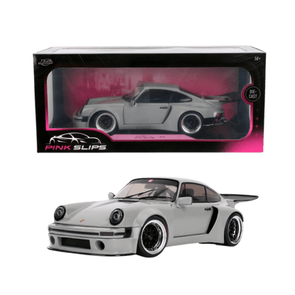Pink Slips - 1:18 Porsche 964 KSR Nardo Grey Diecast Vehicle