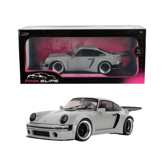 Pink Slips - 1:18 Porsche 964 KSR Nardo Grey Diecast Vehicle
