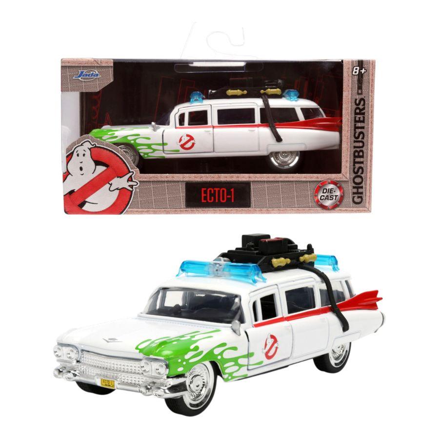 Ghostbusters - 1:32 Ecto-1 Slime Version Diecast Vehicle