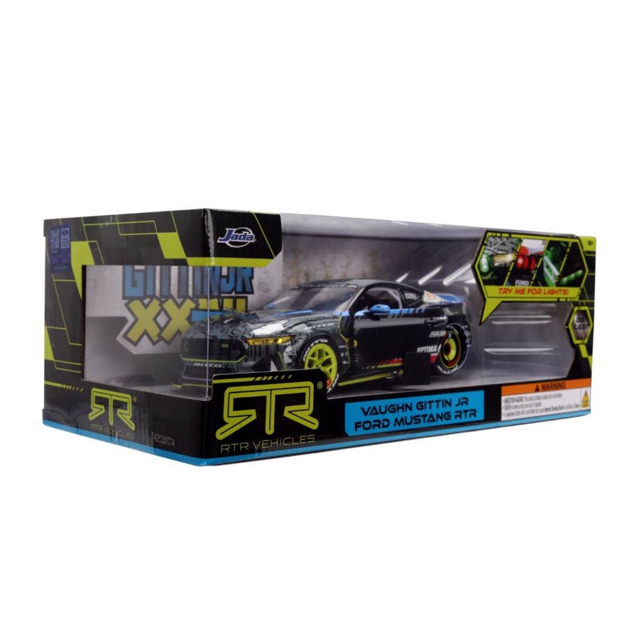 Big Time Muscle - 2025 Ford Mustang (Vaughn Gitten Jr.) RTR Racing 1:24 Scale Diecast Vehicle
