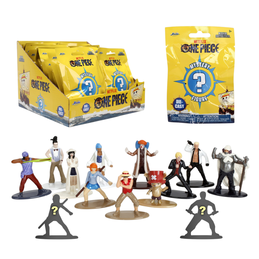 One Piece (Netflix) - Nano Metalfigs Blind Bag (Series 1) Assortment (Display of 24)