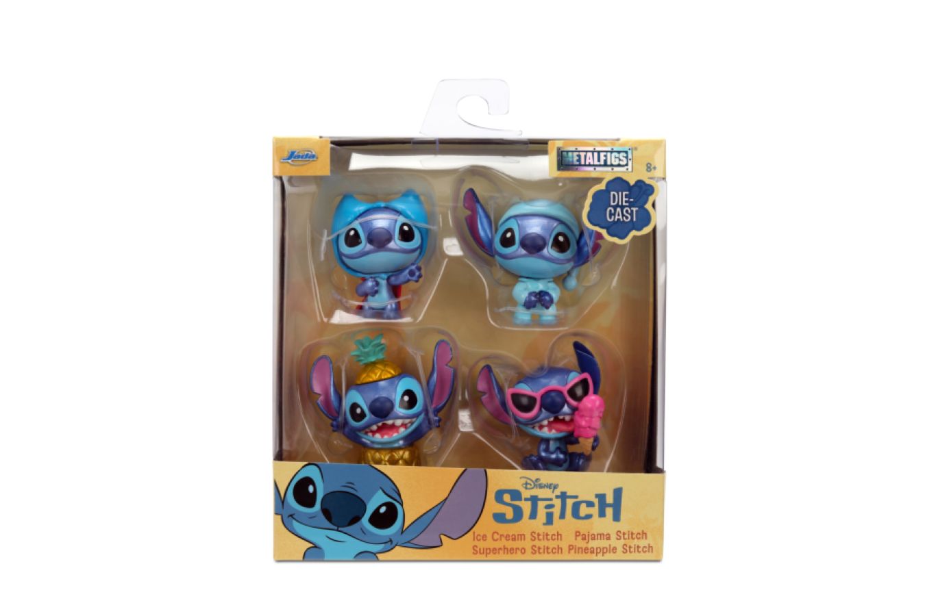 Lilo & Stitch - 2.5" Metalfigs 4-Pack (Wave 3)