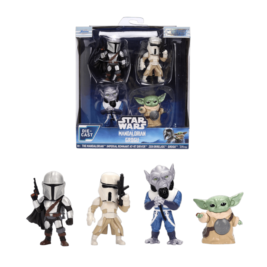 The Mandalorian & Grogu (2026) - 2.5" Metalfigs 4-Pack
