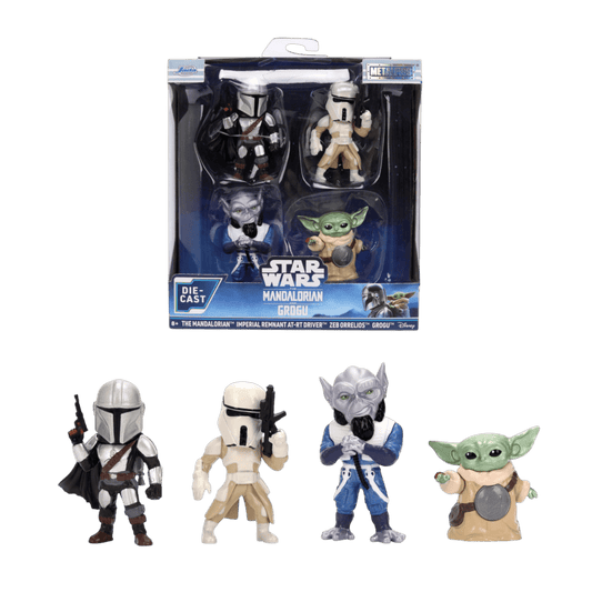 The Mandalorian & Grogu (2026) - 2.5" Metalfigs 4-Pack