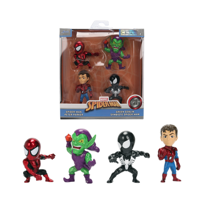 Spiderman - 2.5" Metalfigs 4-Pack ( Wave 5)