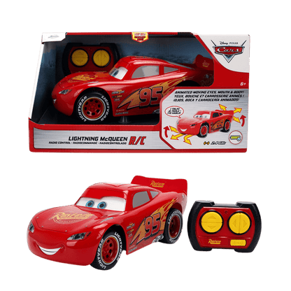 Cars - 1:18 Lightning McQueen Animatronic Remote Control Car