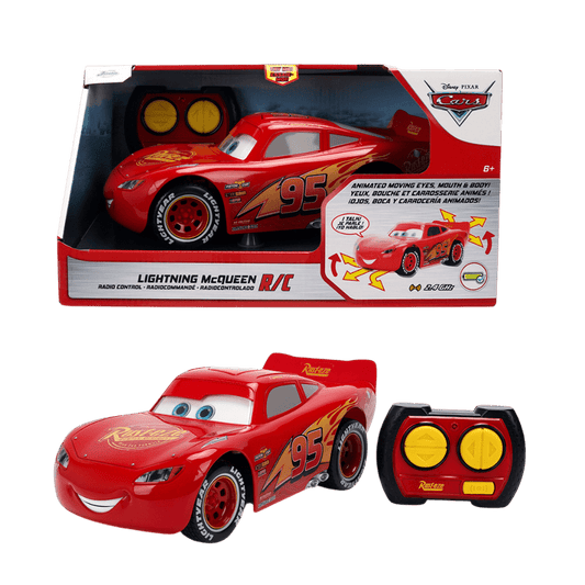 Cars - 1:18 Lightning McQueen Animatronic Remote Control Car