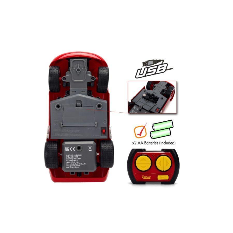Cars - 1:18 Lightning McQueen Animatronic Remote Control Car
