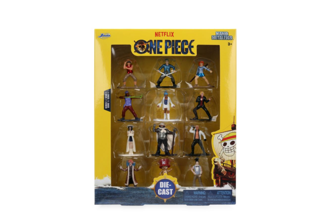 One Piece (Netflix) - Nano Metalfigs 12-Pack (Series 1)