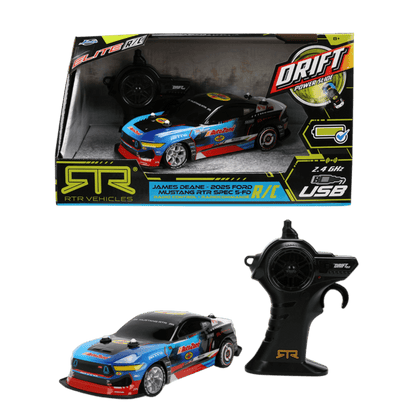 RTR Racing - 1:24 2025 Ford Mustang RTR James Deane Drift Remote Control Car