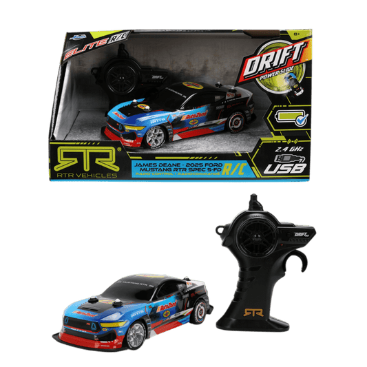 RTR Racing - 1:24 2025 Ford Mustang RTR James Deane Drift Remote Control Car