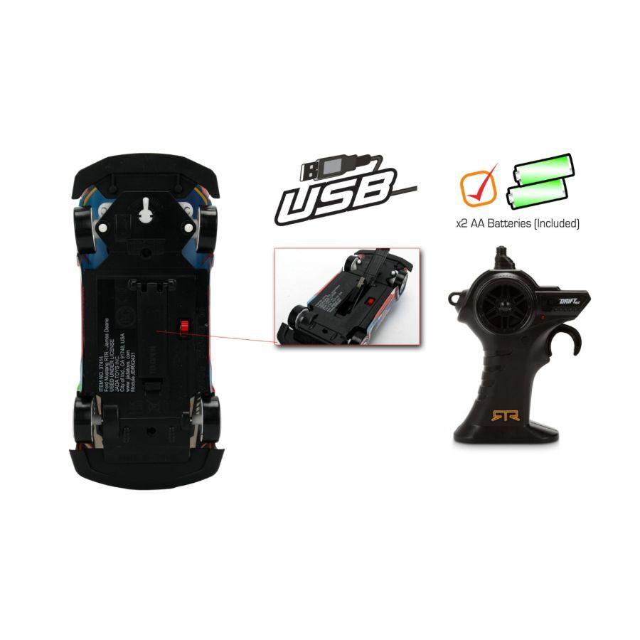 RTR Racing - 1:24 2025 Ford Mustang RTR James Deane Drift Remote Control Car
