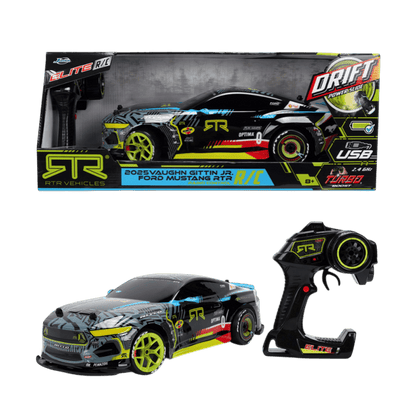 RTR Racing - 1:10 2025 Ford Mustang RTR Vaughn Gittin Jr Drift Remote Control Car