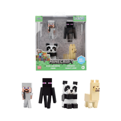 Minecraft - 2.5" Metalfigs 4-Pack (Wave 6)