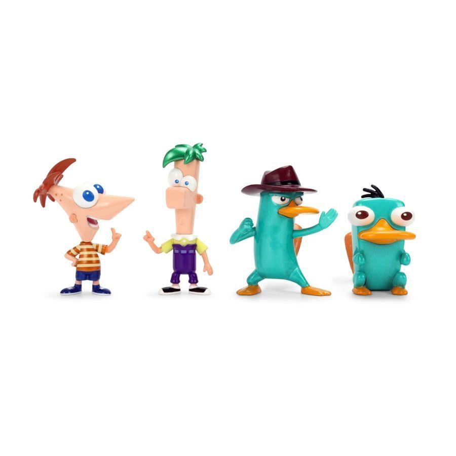 Phineas & Ferb - 2.5" Metalfigs 4PK