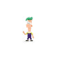 Phineas & Ferb - 2.5" Metalfigs 4PK