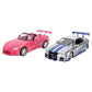 Fast & Furious - 1:24 Brian's Nissan Skyline GT-R R34 & Suki's 2001 Honda S2000 2-Pack
