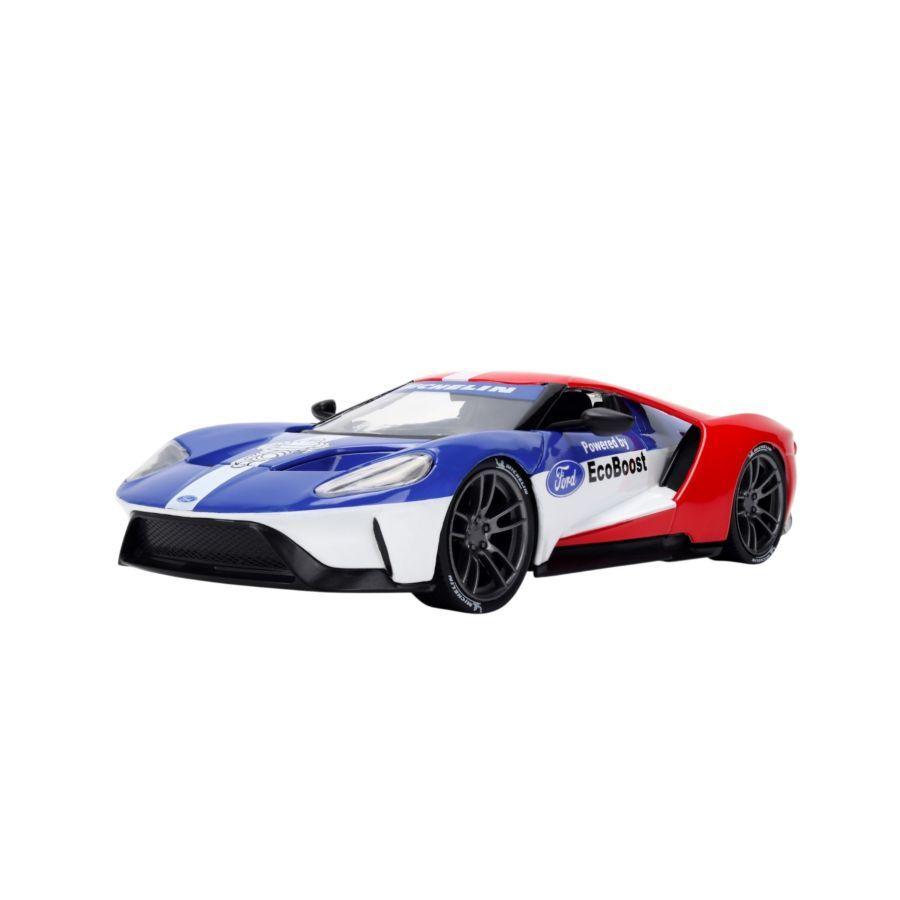 Michelin Man - 1:24 2017 Ford GT & Michelin Man Diecast Vehicle Set