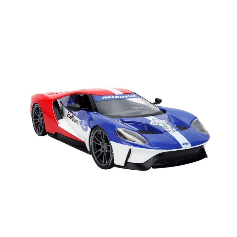 Michelin Man - 1:24 2017 Ford GT & Michelin Man Diecast Vehicle Set