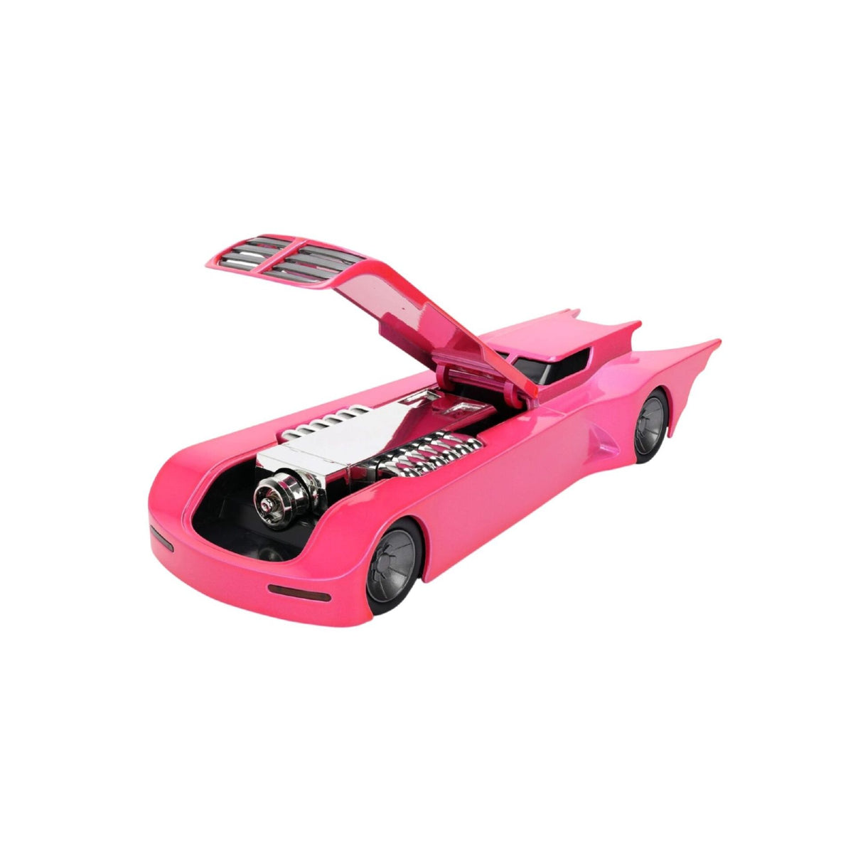 Pink Slips - 1:24 Batman Animated Batmobile (Pink) Diecast Vehicle