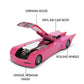Pink Slips - 1:24 Batman Animated Batmobile (Pink) Diecast Vehicle