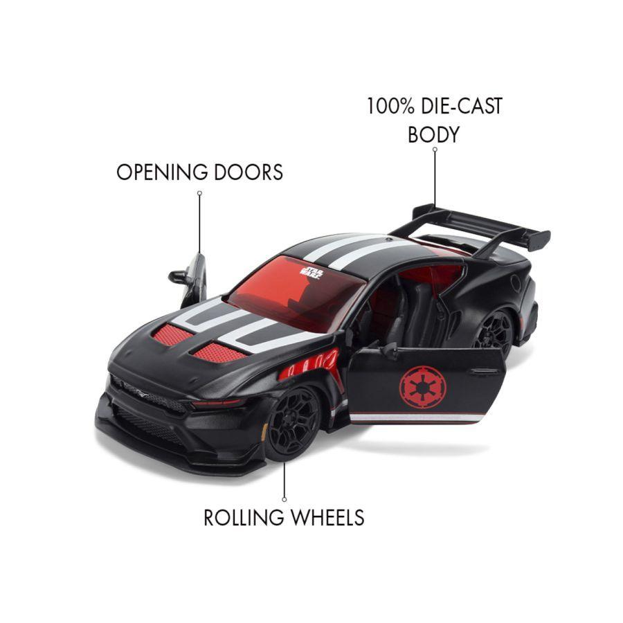 Star Wars - 1:32 Darth Vader 2025 Ford Mustang GTD Diecast Vehicle