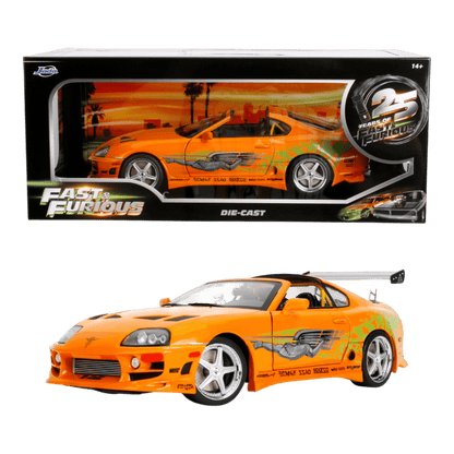Fast & Furious - 1:18 Brian's Toyota Supra MK4 (A80) Diecast Vehicle