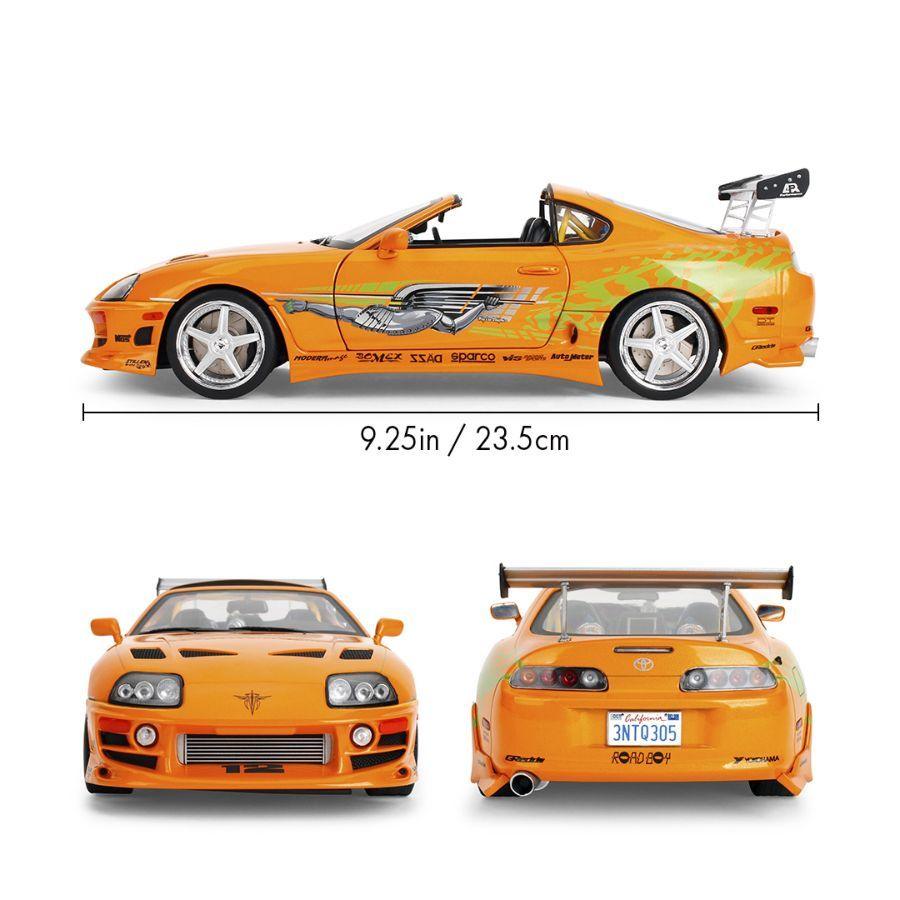 Fast & Furious - 1:18 Brian's Toyota Supra MK4 (A80) Diecast Vehicle