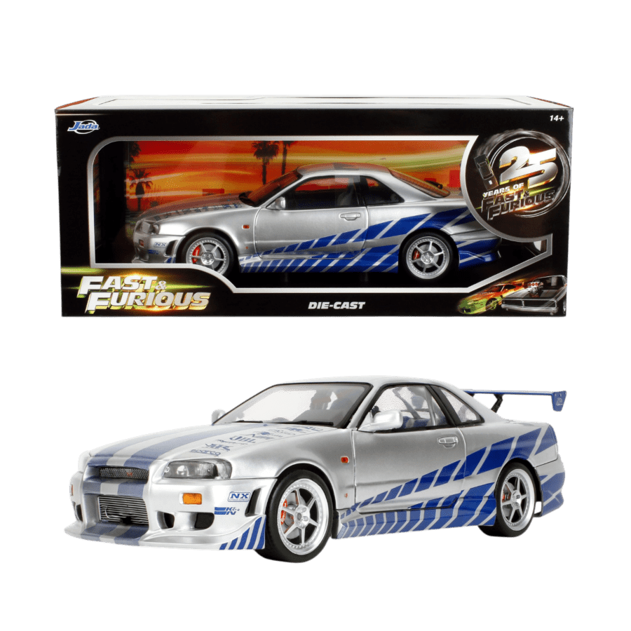 Fast & Furious - 1:18 1999 Nissan Skyline GT-R (R34)