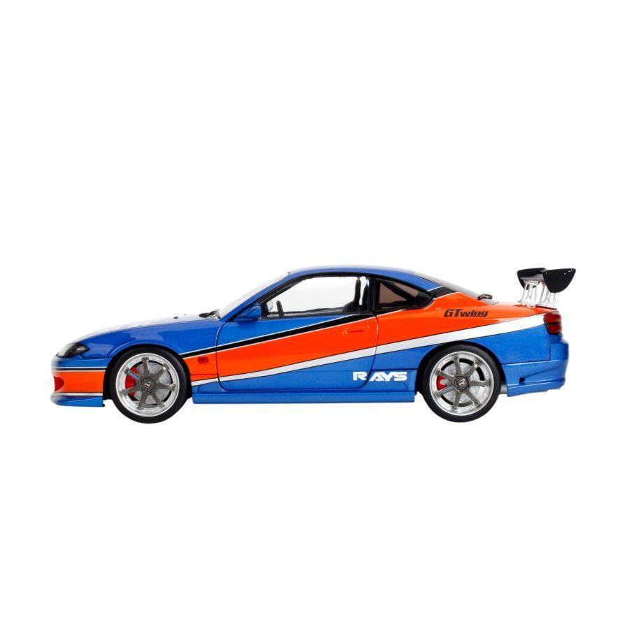 Fast & Furious - 1:18 2002 Nissan Silvia (S15) Spec-S "Mona Lisa" Diecast Vehicle