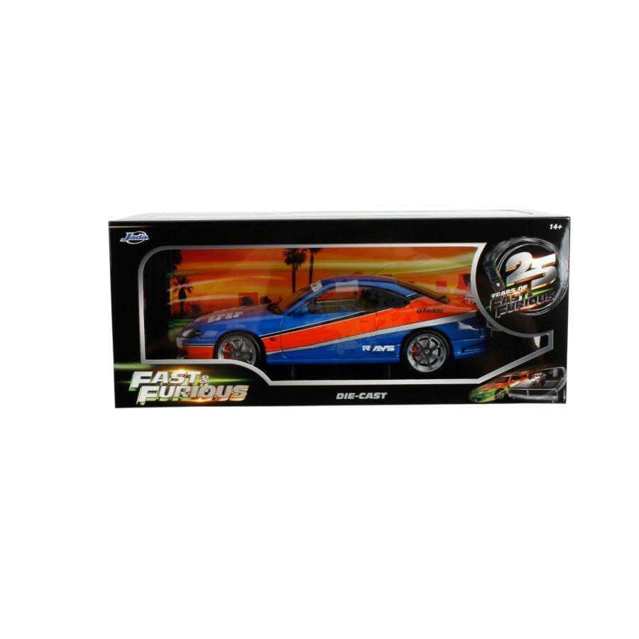 Fast & Furious - 1:18 2002 Nissan Silvia (S15) Spec-S "Mona Lisa" Diecast Vehicle