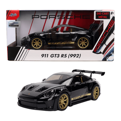 HyperSpec - 1:24 Porsche 911 GT3 (992) (Gloss Black) Diecast Vehicle