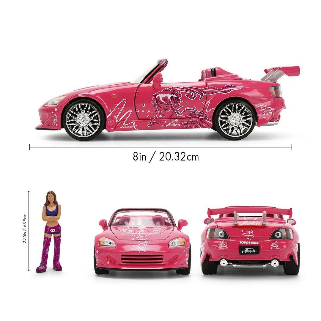 Fast & Furious - 1:24 Honda S2000 with Suki Figure
