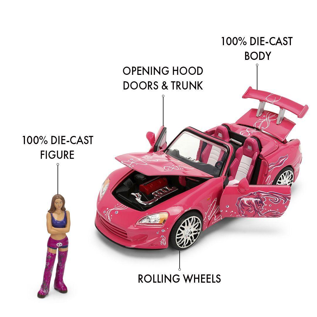 Fast & Furious - 1:24 Honda S2000 with Suki Figure