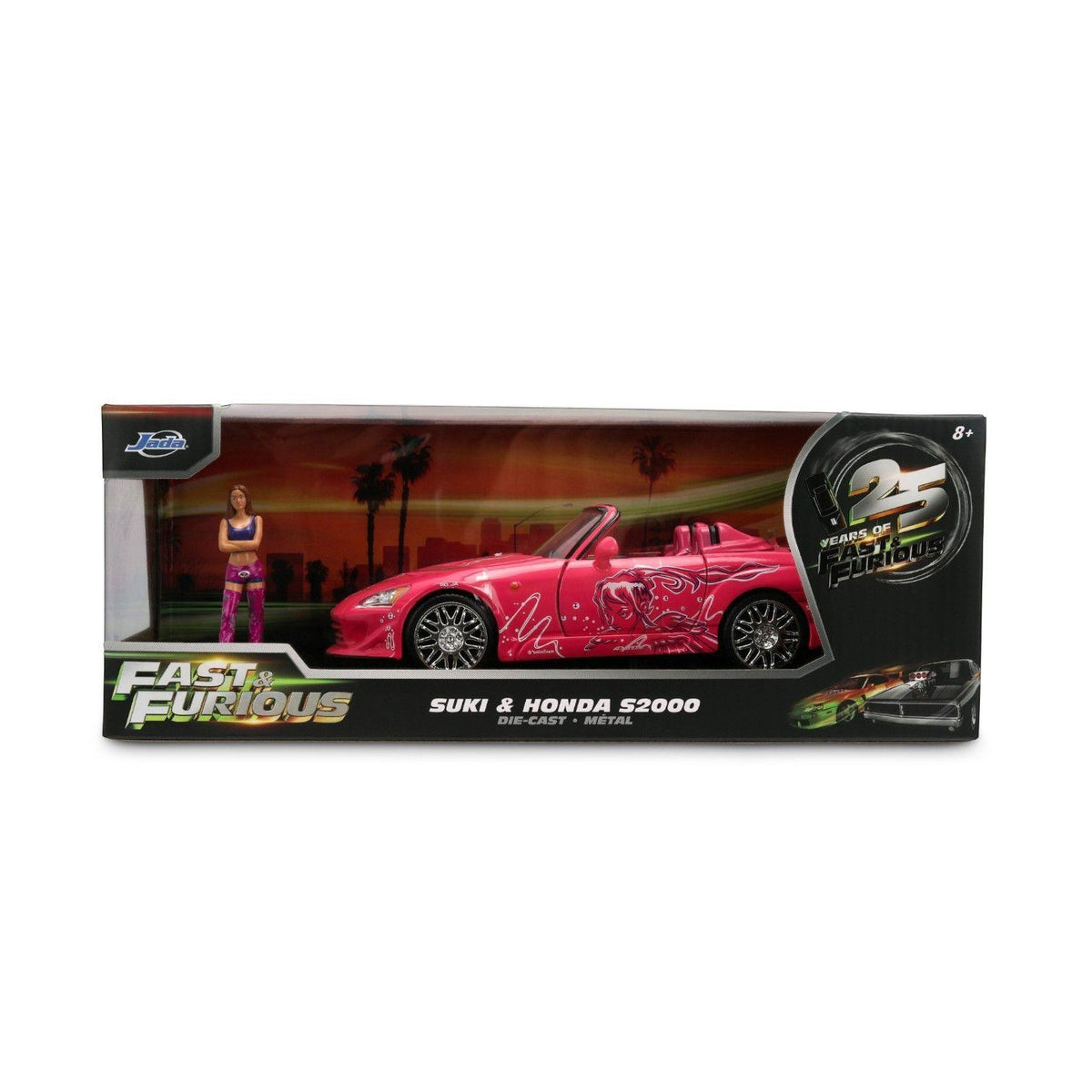 Fast & Furious - 1:24 Honda S2000 with Suki Figure