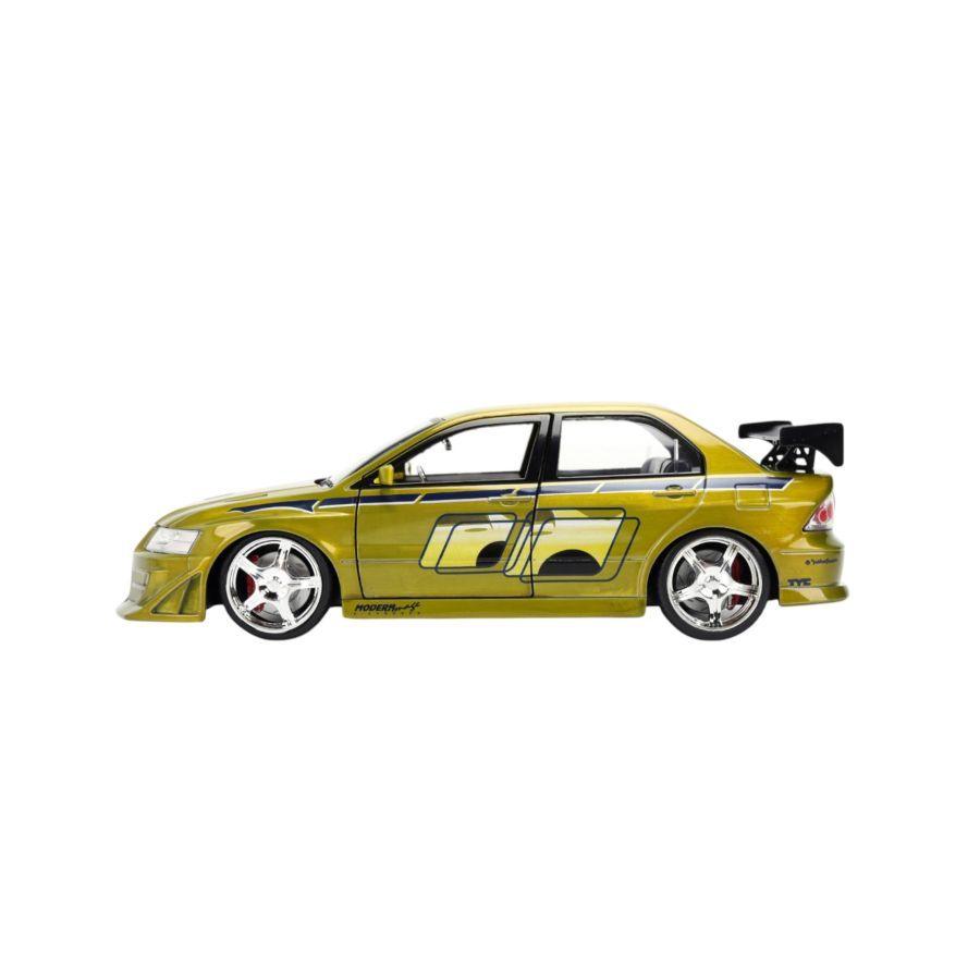 Fast & Furious - 1:24 Brian's Mitsubishi Lancer Evo (Color Brush Metal)