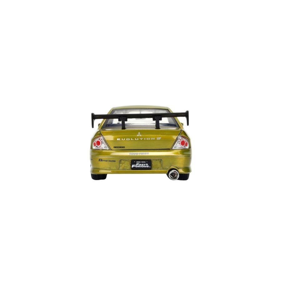 Fast & Furious - 1:24 Brian's Mitsubishi Lancer Evo (Color Brush Metal)