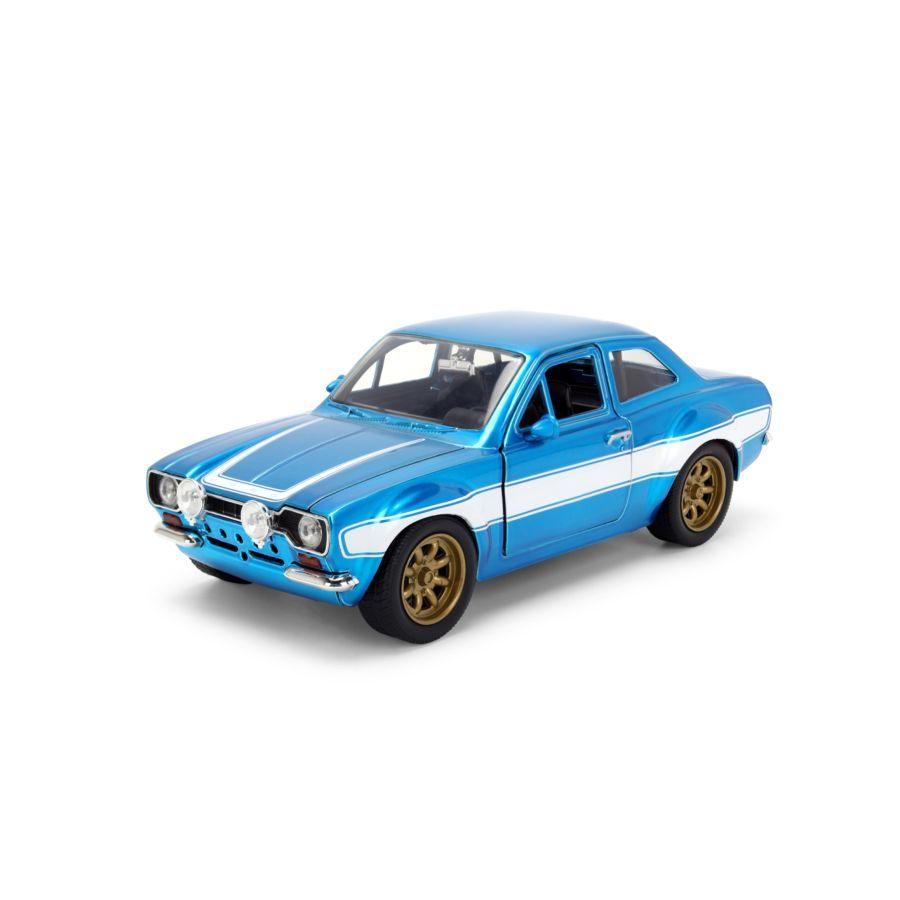 Fast & Furious - 1:24 Brian's Ford Escort (Candy Finish) Diecast Vehicle