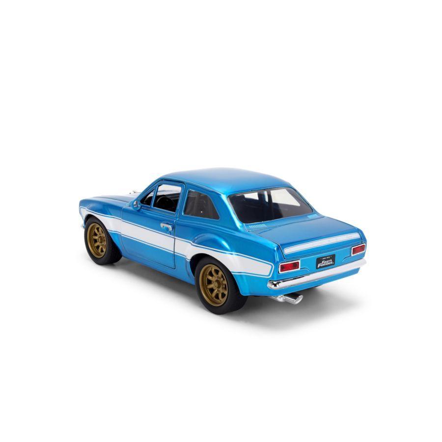 Fast & Furious - 1:24 Brian's Ford Escort (Candy Finish) Diecast Vehicle