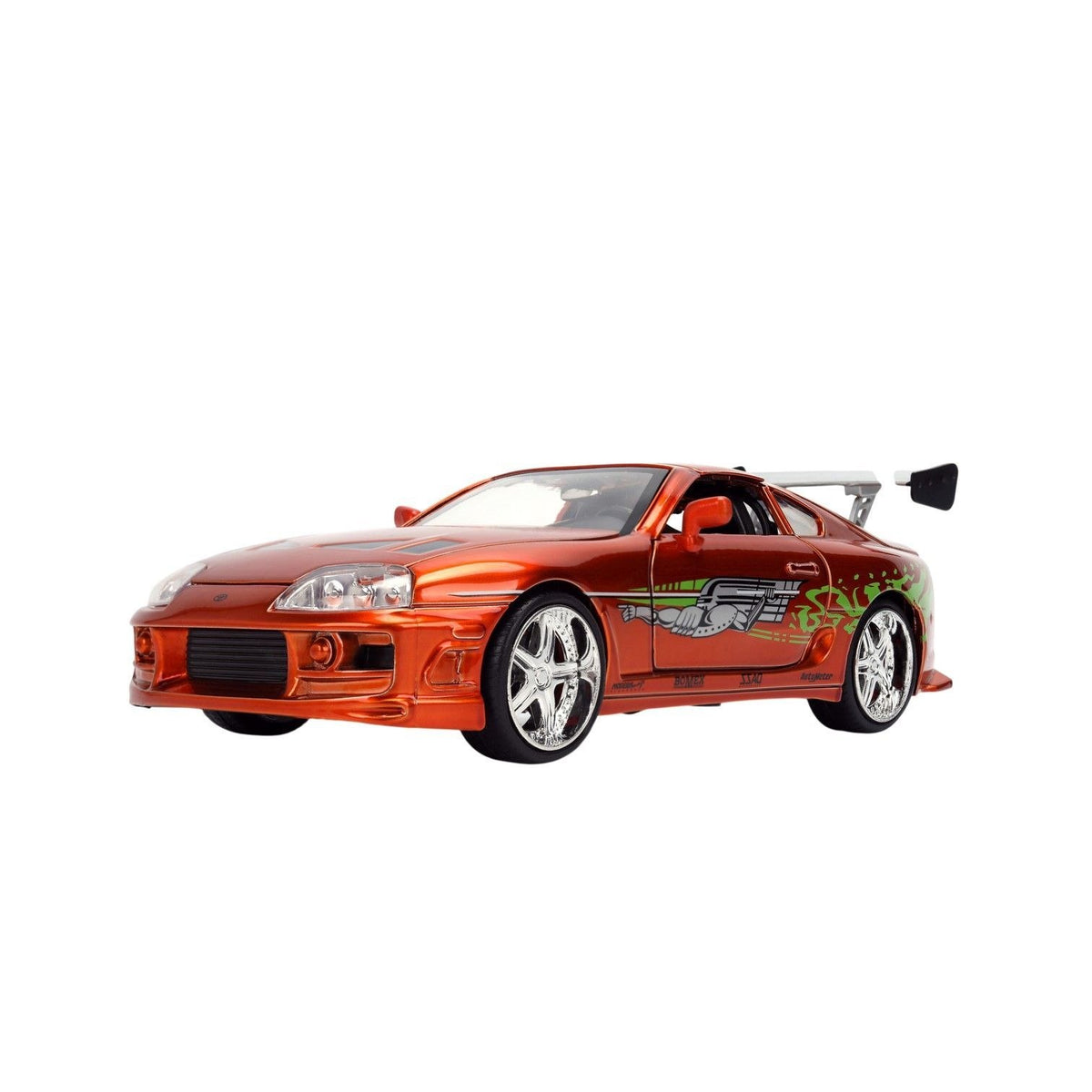 Fast & Furious - 1:24 Brian's Toyota Supra (Candy Finish) Diecast Vehicle