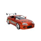 Fast & Furious - 1:24 Brian's Toyota Supra (Candy Finish) Diecast Vehicle