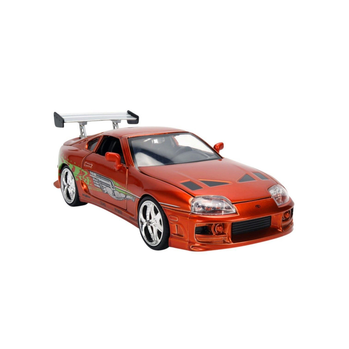 Fast & Furious - 1:24 Brian's Toyota Supra (Candy Finish) Diecast Vehicle