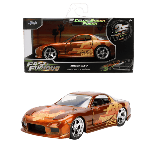 Fast & Furious - 1:32 Julius's 1993 Mazda RX-7 (Colour Brush) Diecast Vehicle